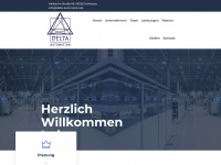 delta-automation.de Webseite Vorschau