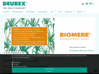 deurex.de Webseite Vorschau