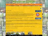 pension-am-luisium.de Webseite Vorschau