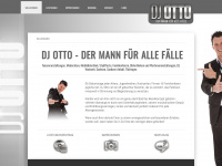 dj-otto.de Webseite Vorschau