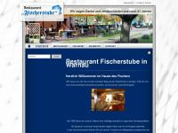 fischerstube-warnau.de Webseite Vorschau