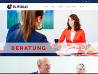 eumedias.de Webseite Vorschau