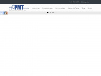 pmt.de Webseite Vorschau