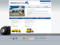truckservice-a96.de Webseite Vorschau
