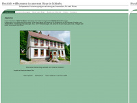 fewo-altesforsthaus.de Webseite Vorschau