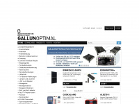 gallun-shop.com Webseite Vorschau