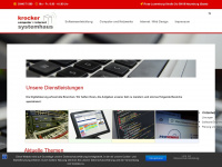 krocker-systemhaus.de Webseite Vorschau
