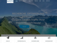 avisto.ch Webseite Vorschau
