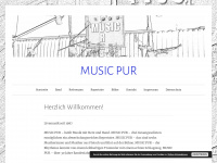 music-pur.de Webseite Vorschau