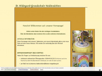 st.hildegard-grundschule.de Webseite Vorschau