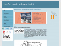 martin-schaarschmidt.de Webseite Vorschau