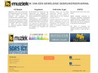 hsmuziek.nl Webseite Vorschau