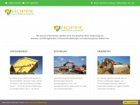 hoppe-recycling.de Webseite Vorschau
