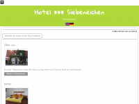 hotel-siebeneichen.de Webseite Vorschau
