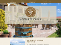 hotel-rebschule.de Webseite Vorschau