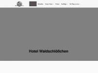 hotel-waldschloesschen.com Webseite Vorschau