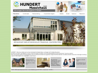 hundert-massivhaus.de Webseite Vorschau