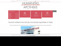 humanitas-apotheke.de Webseite Vorschau