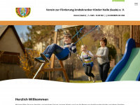 kinderkrebshilfe-halle.de Webseite Vorschau