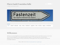 franziskus-halle.de Webseite Vorschau