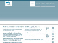 karsdorfer-wohnungsbau.de Webseite Vorschau