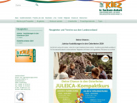 kieze.com Webseite Vorschau
