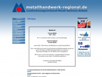 metallhandwerk-regional.de Webseite Vorschau
