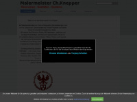 maler-knepper.de Webseite Vorschau