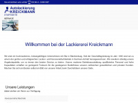 kreickmann.de Webseite Vorschau
