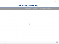 kroma.eu Webseite Vorschau