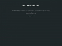 baldur-media.de Webseite Vorschau