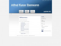 kunze-eisenwaren.de Webseite Vorschau