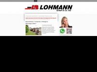 lohmann-baustoffe.de Webseite Vorschau
