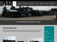 meko-metallbau.de Webseite Vorschau