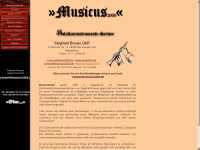 musicus2000.de Webseite Vorschau
