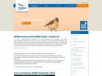 nabu-halle.de Webseite Vorschau
