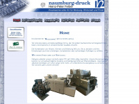 naumburg-druck.de Webseite Vorschau