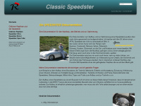 classic-speedster.de Webseite Vorschau