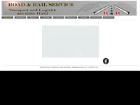 road-rail-service.com Webseite Vorschau
