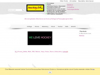 hockey24.de Webseite Vorschau