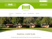 marina-camp-elbe.de Webseite Vorschau