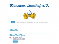wuenscher-landhof.de Webseite Vorschau