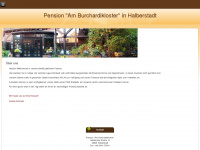 pension-halberstadt.de Webseite Vorschau