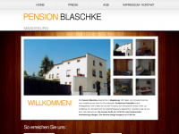 pension-blaschke.de Webseite Vorschau