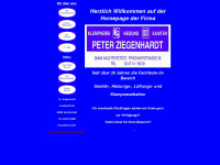 peterziegenhardt.de Webseite Vorschau