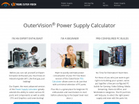 outervision.com Webseite Vorschau