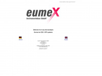 eumex.com Webseite Vorschau