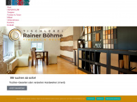 rainer-boehme.com Webseite Vorschau