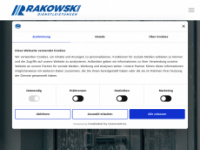 rakowski-dienstleistungen.de Webseite Vorschau