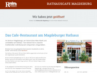 rathauscafe-magdeburg.de Webseite Vorschau